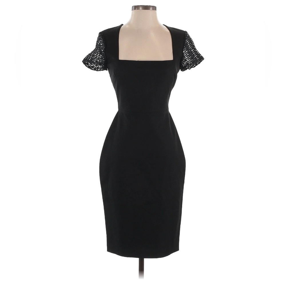 Vintage Roland Mouret for Banana Republic Black Cocktail Dress, EUC
